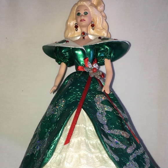 Vintage Hallmark Barbie Holiday Stocking Hanger - Picture 5 of 7